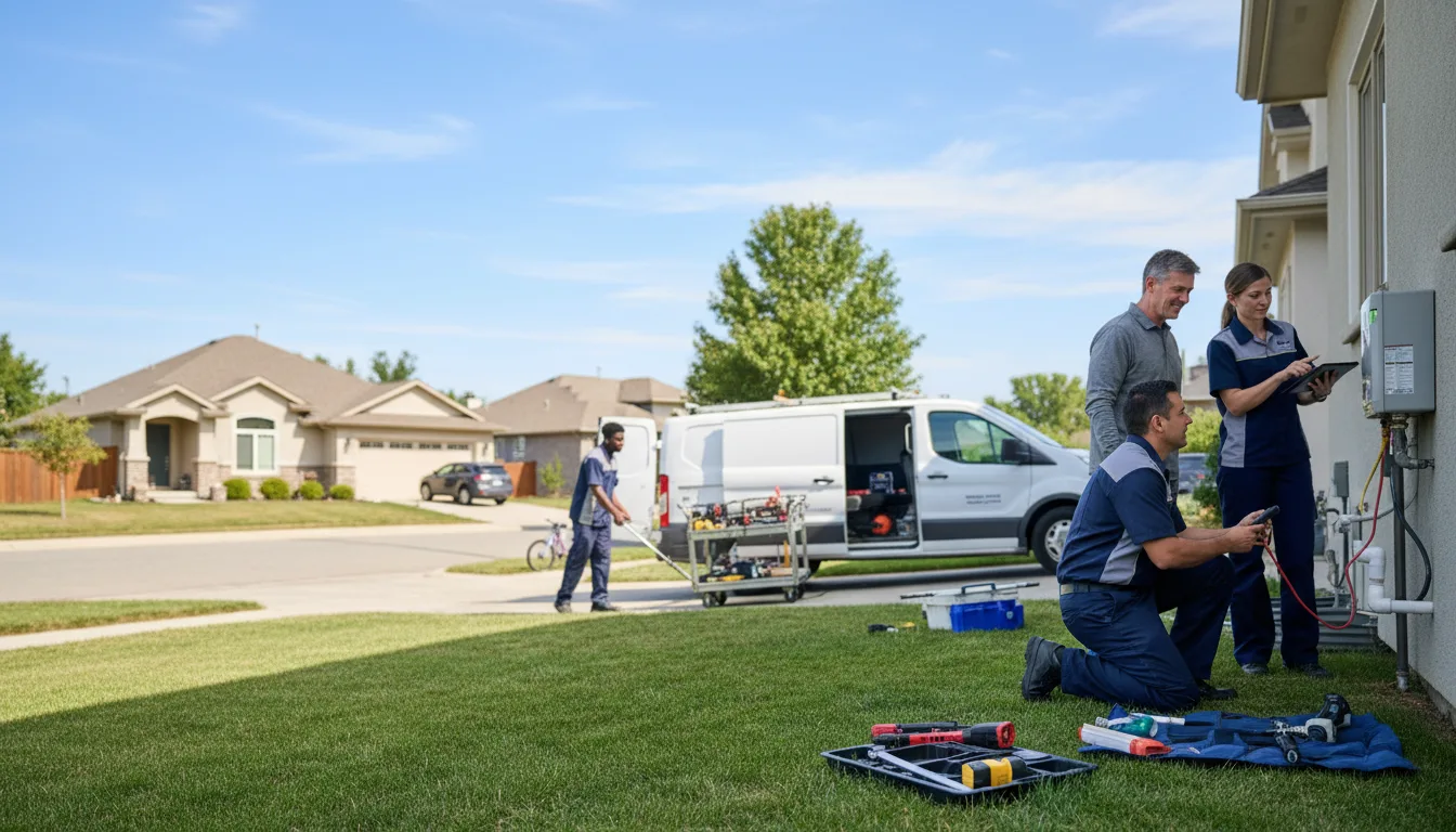 Tankless water heater service in Chisago City, MN